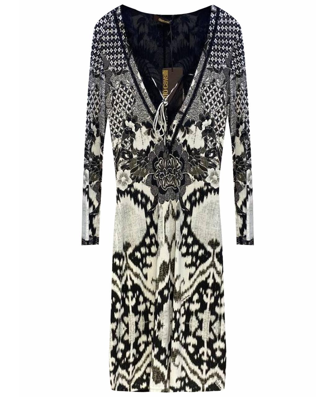 ROBERTO CAVALLI Мульти вискозное платье, фото 1