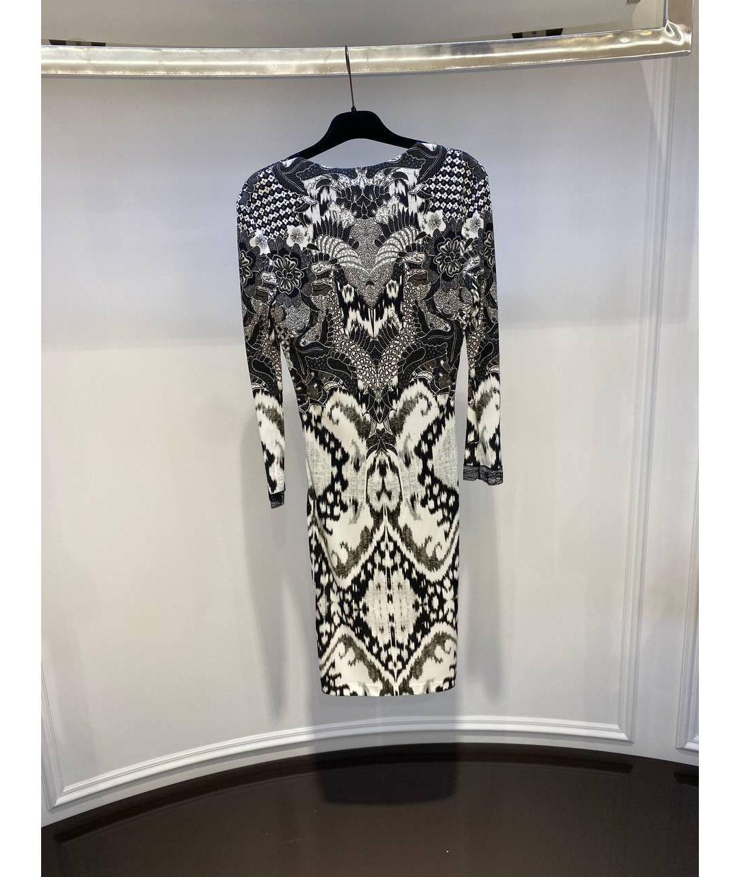 ROBERTO CAVALLI Мульти вискозное платье, фото 3