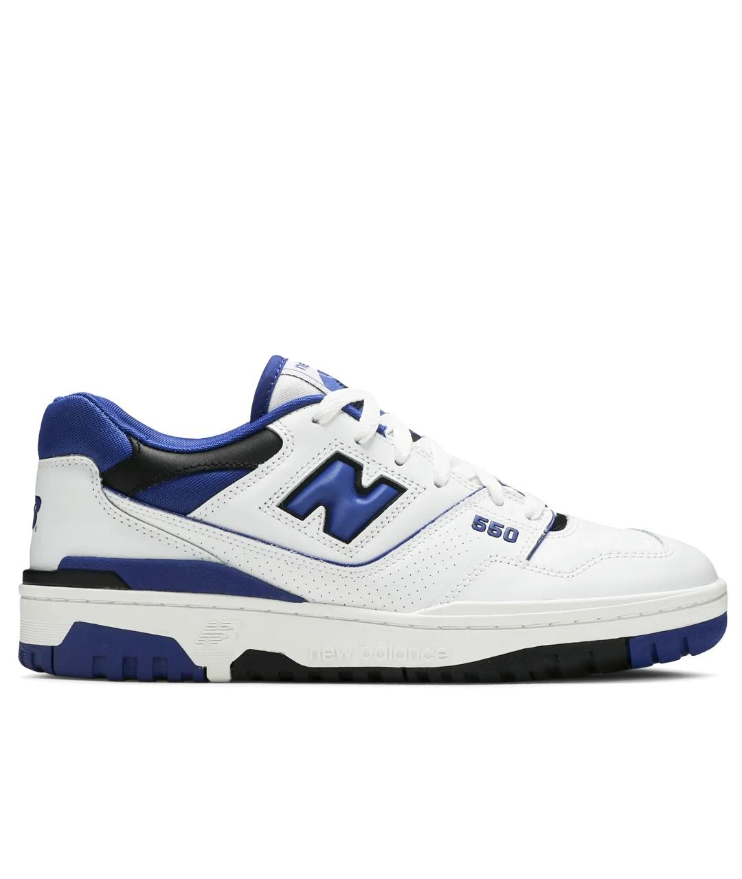 NEW BALANCE Белые кожаные кроссовки, фото 1