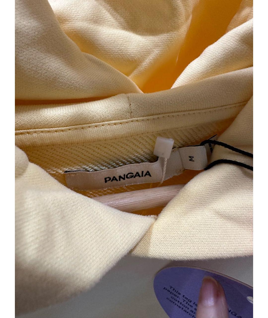 THE PANGAIA Желтый хлопковый костюм с брюками, фото 3