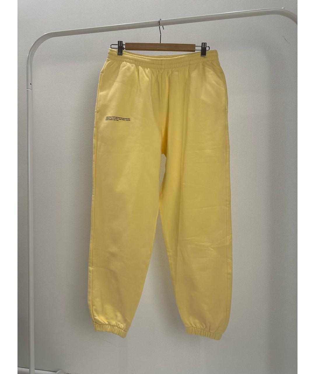 THE PANGAIA Желтый хлопковый костюм с брюками, фото 2