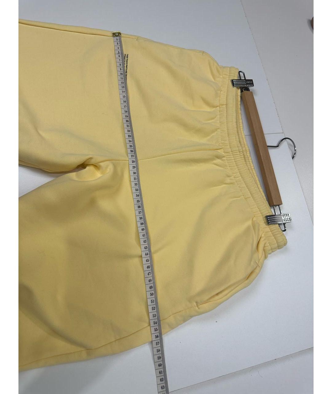 THE PANGAIA Желтый хлопковый костюм с брюками, фото 6