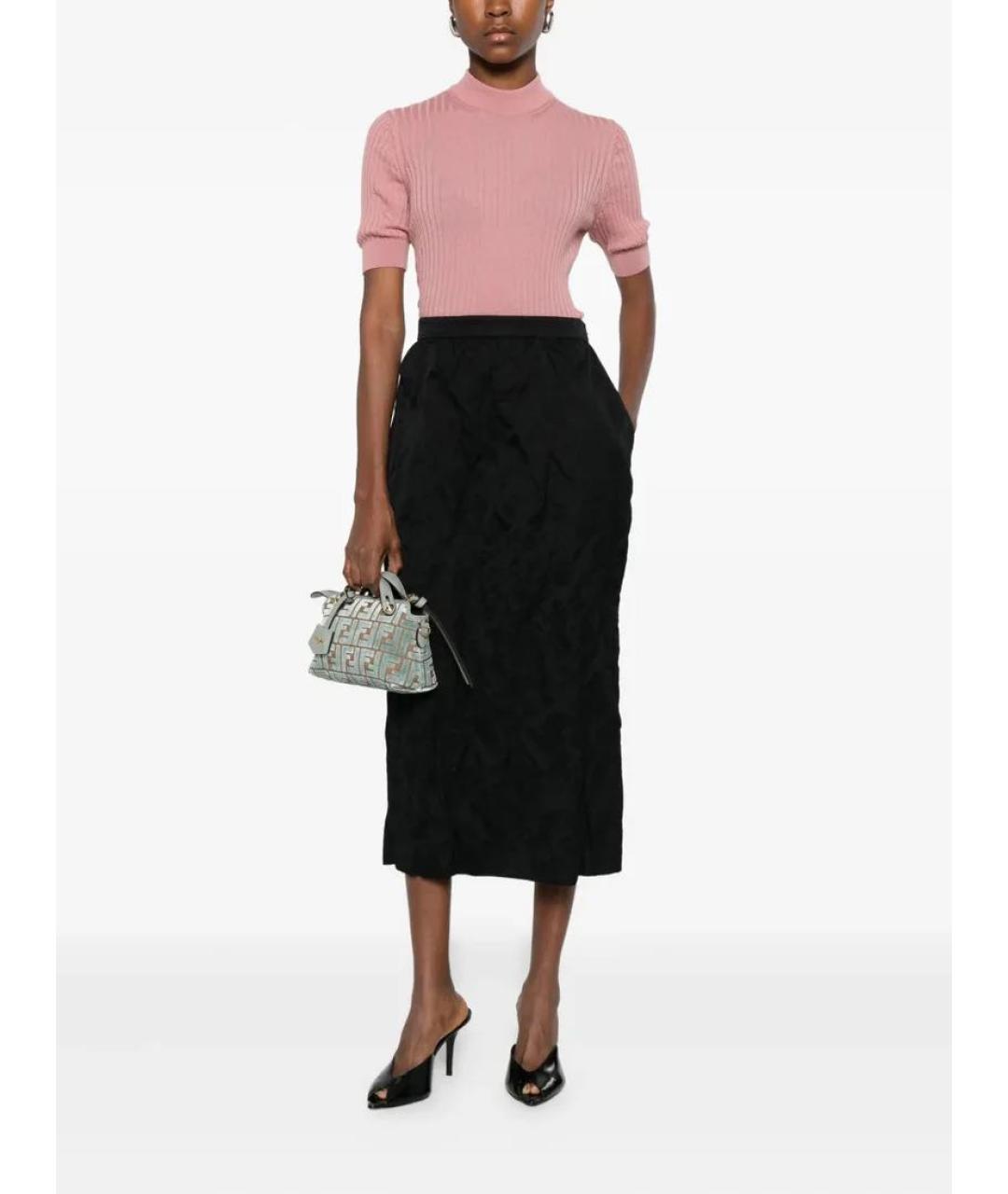 FENDI Бежевый шерстяной джемпер / свитер, фото 4