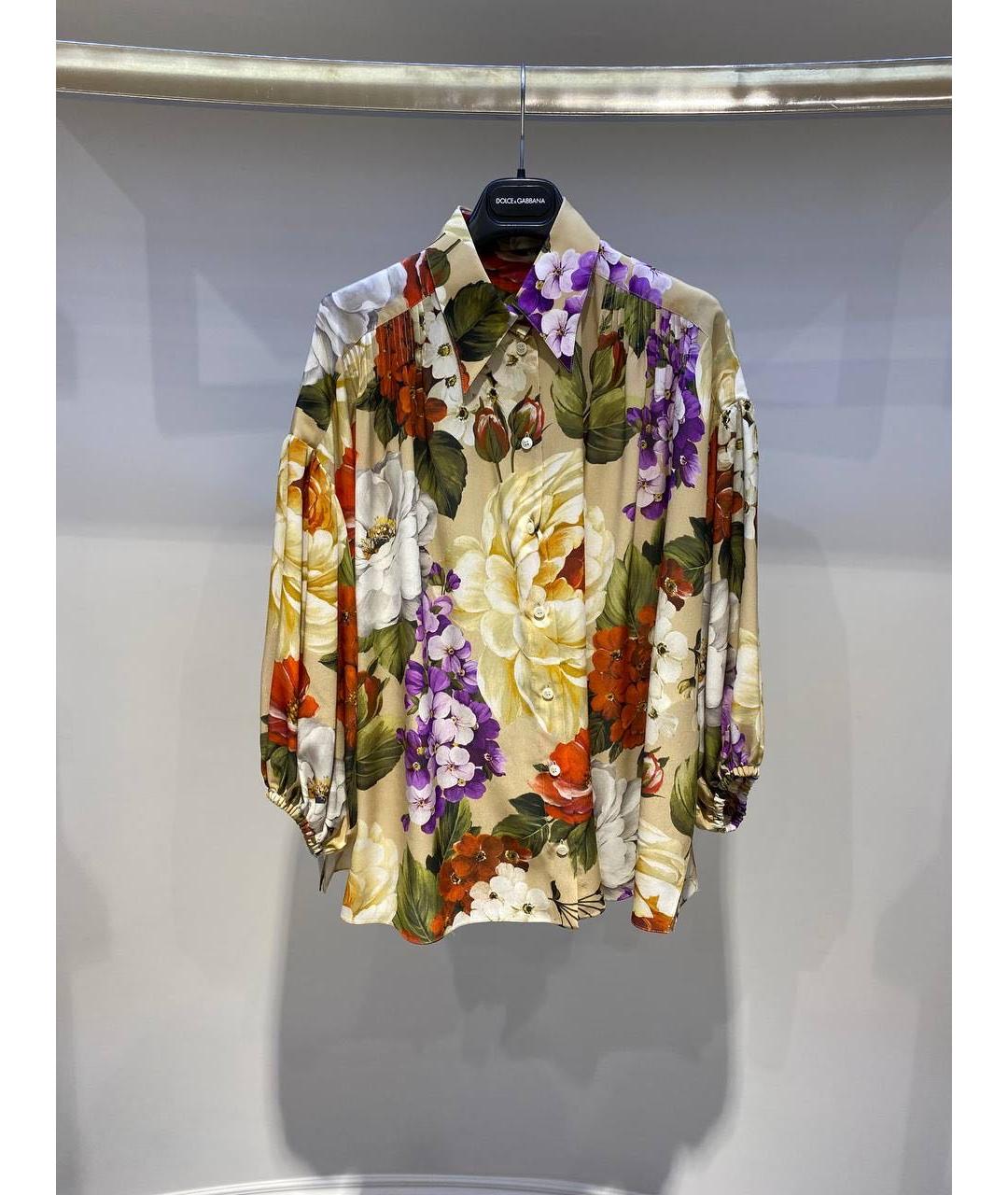 DOLCE&GABBANA Мульти блузы, фото 3