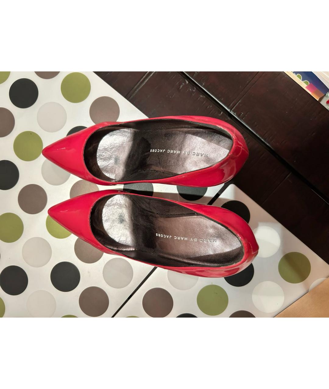 MARC BY MARC JACOBS Розовые туфли из лакированной кожи, фото 2