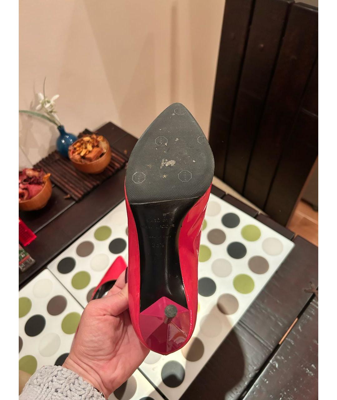 MARC BY MARC JACOBS Розовые туфли из лакированной кожи, фото 7