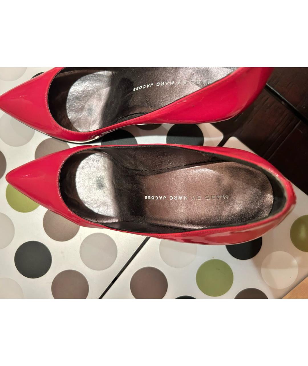 MARC BY MARC JACOBS Розовые туфли из лакированной кожи, фото 3