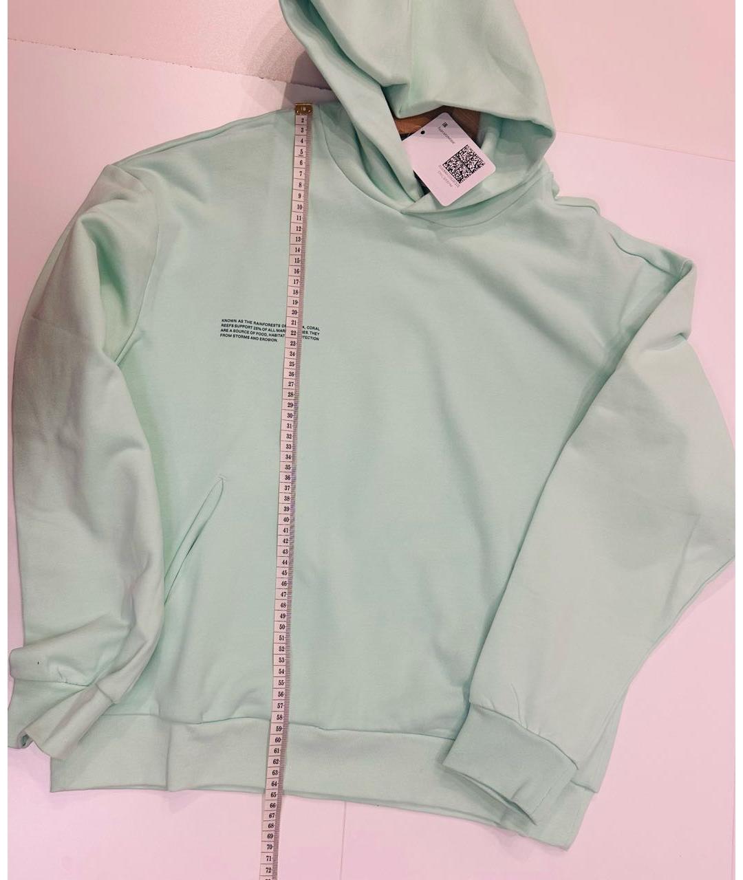 THE PANGAIA Бирюзовый хлопковый костюм с брюками, фото 7