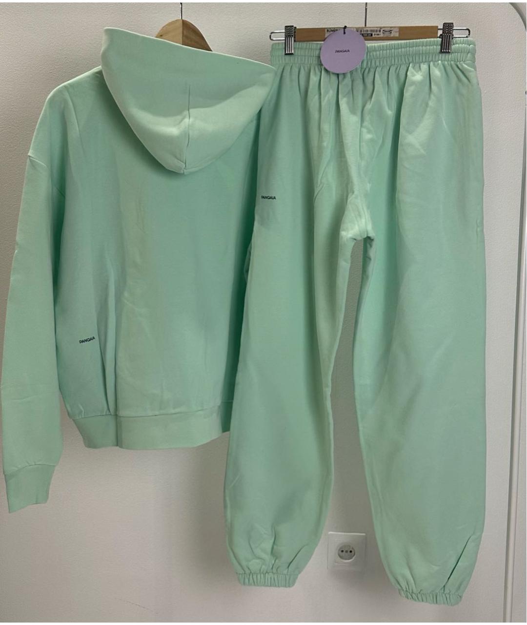 THE PANGAIA Бирюзовый хлопковый костюм с брюками, фото 8