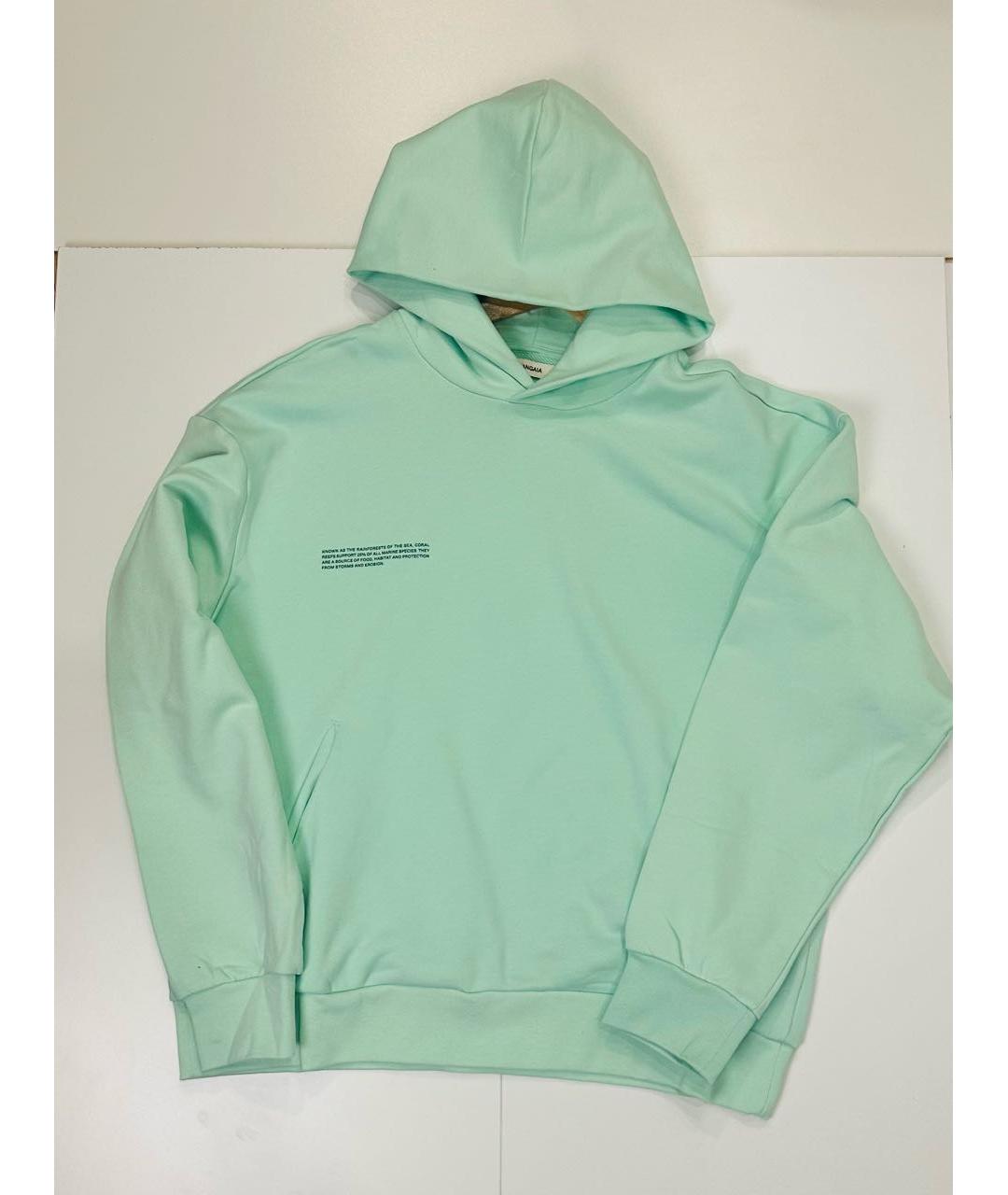 THE PANGAIA Бирюзовый хлопковый костюм с брюками, фото 9