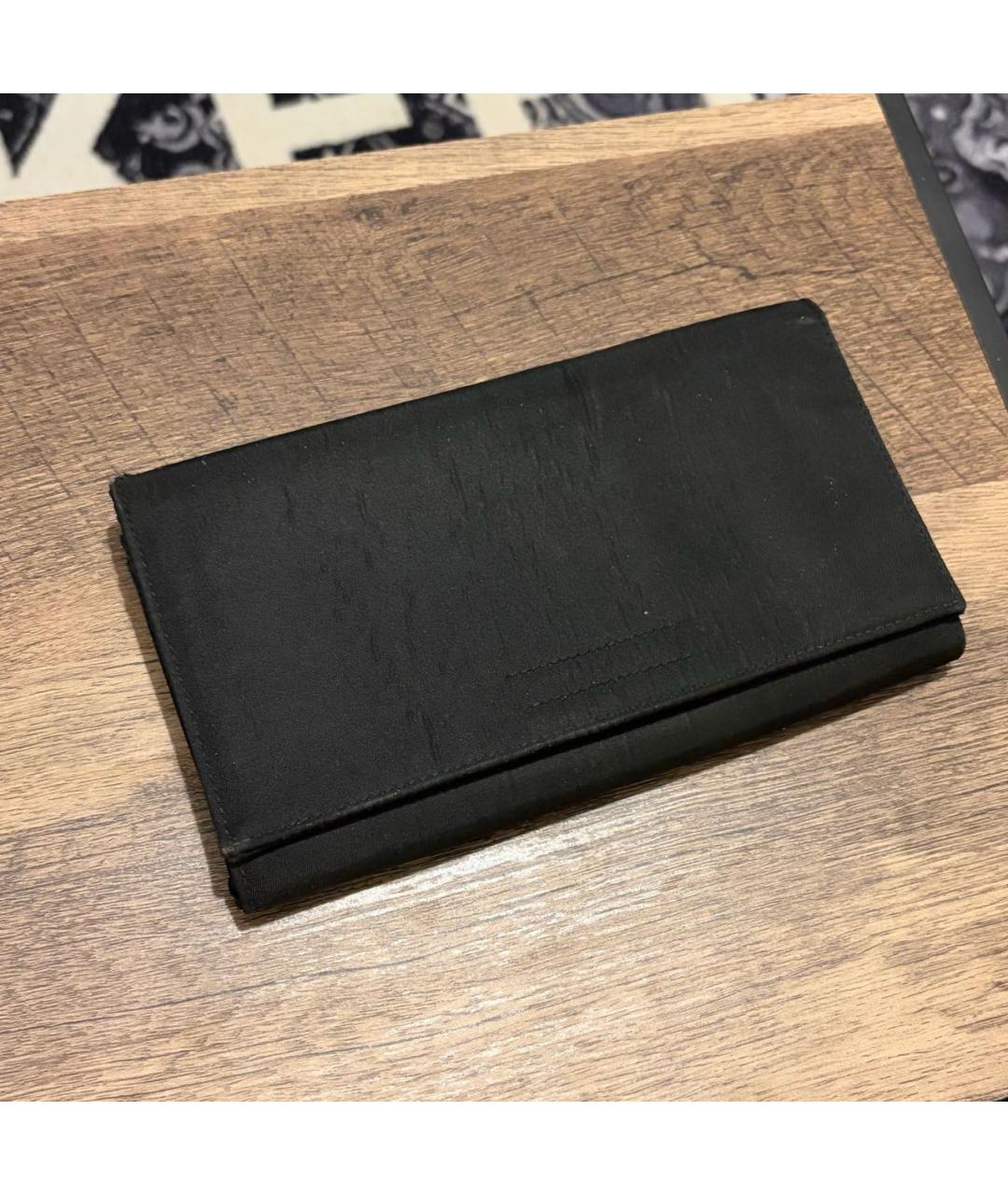 PRADA Черный кошелек, фото 3