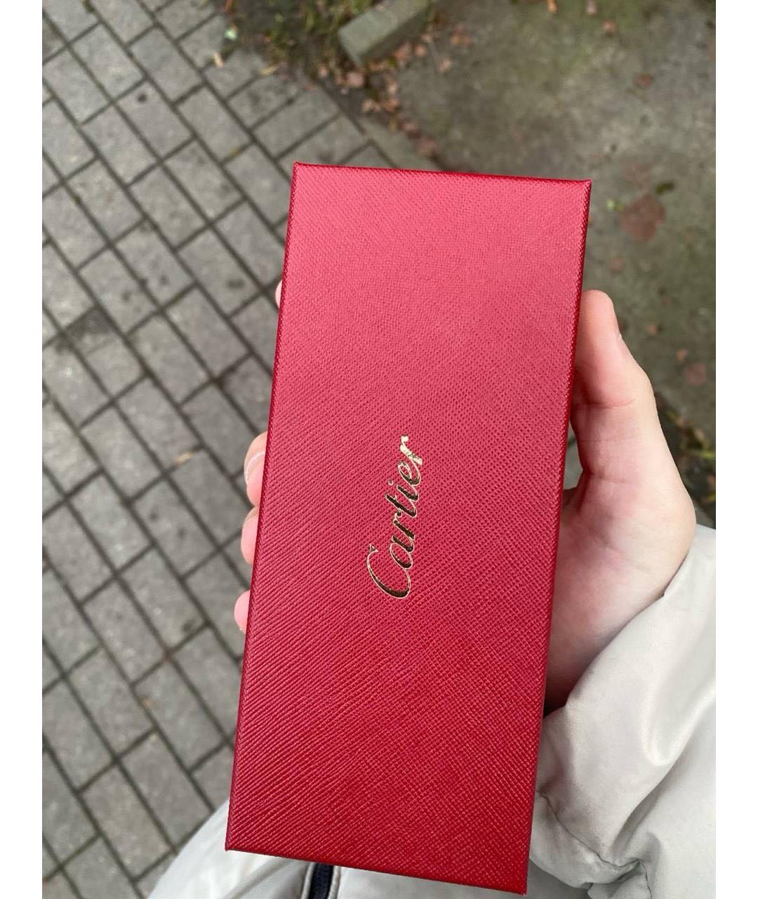 CARTIER Золотые металлические солнцезащитные очки, фото 6