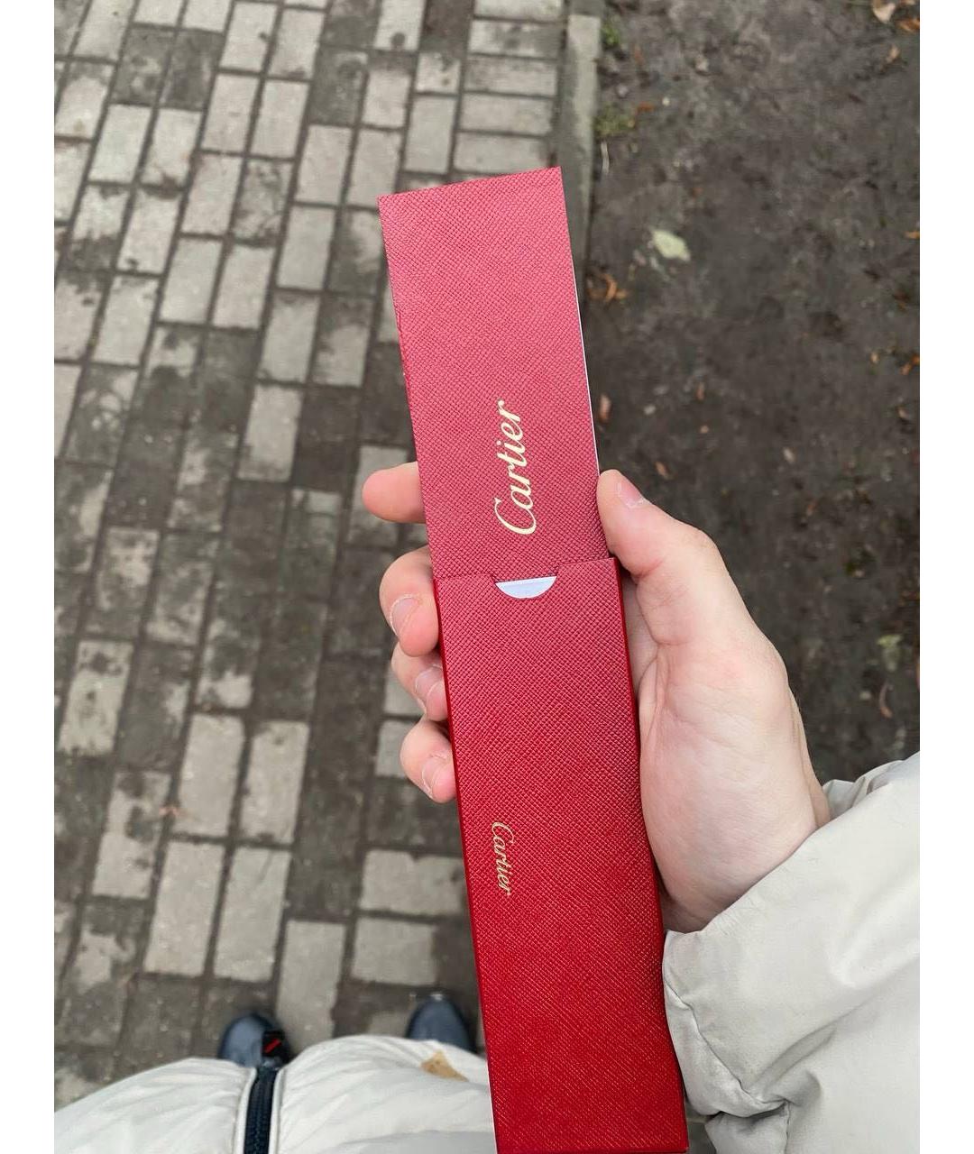 CARTIER Золотые металлические солнцезащитные очки, фото 5