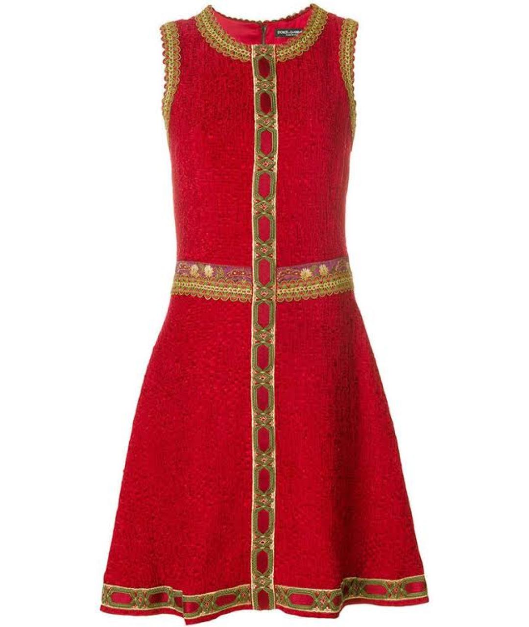 DOLCE&GABBANA Красное платье, фото 1