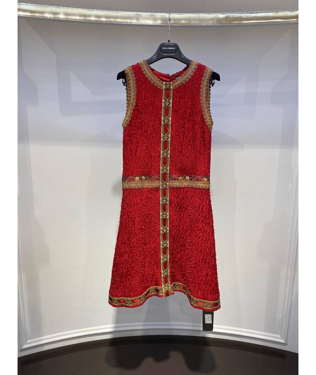 DOLCE&GABBANA Красное платье, фото 3