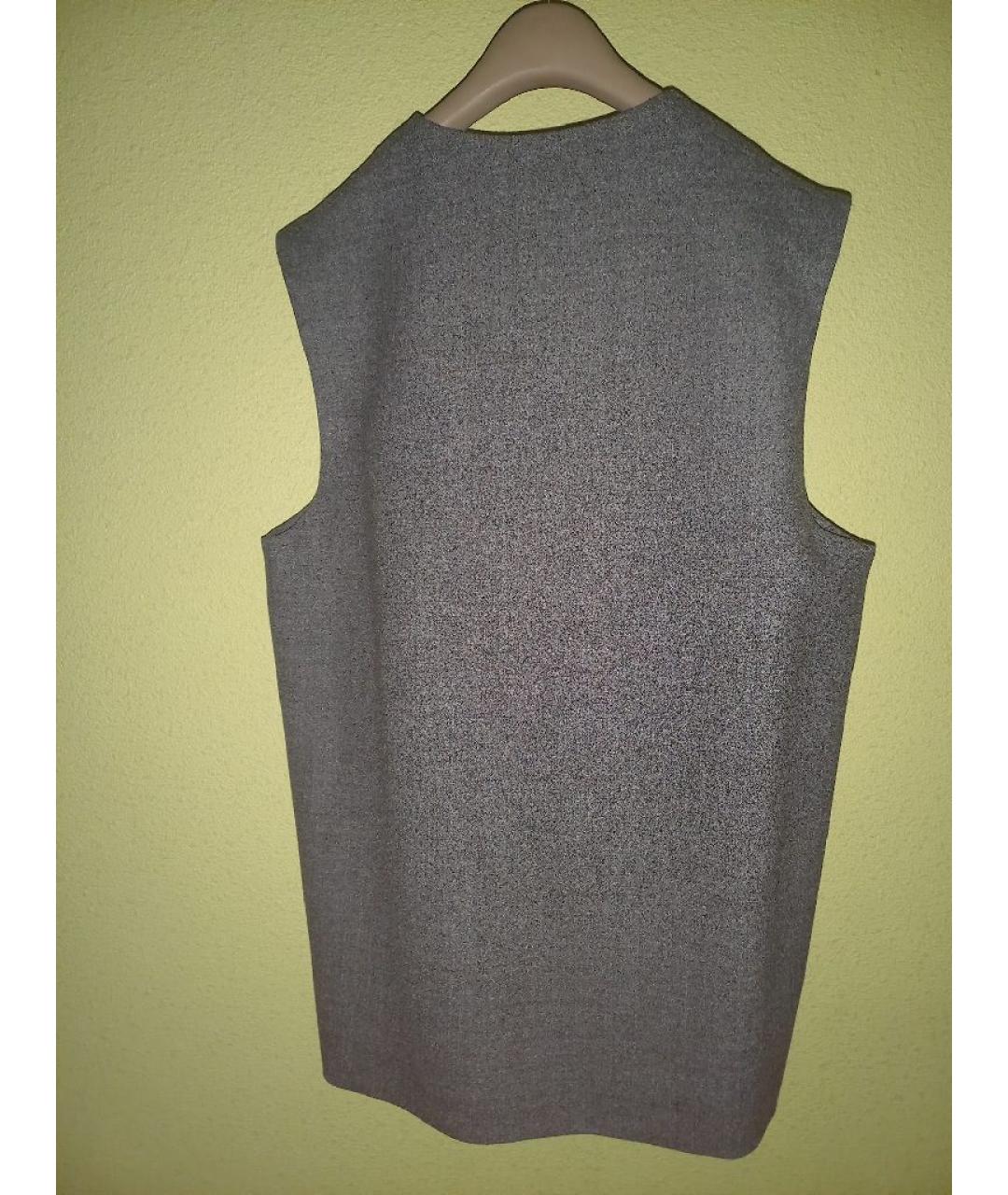 COS Антрацитовая шерстяная жилетка, фото 2