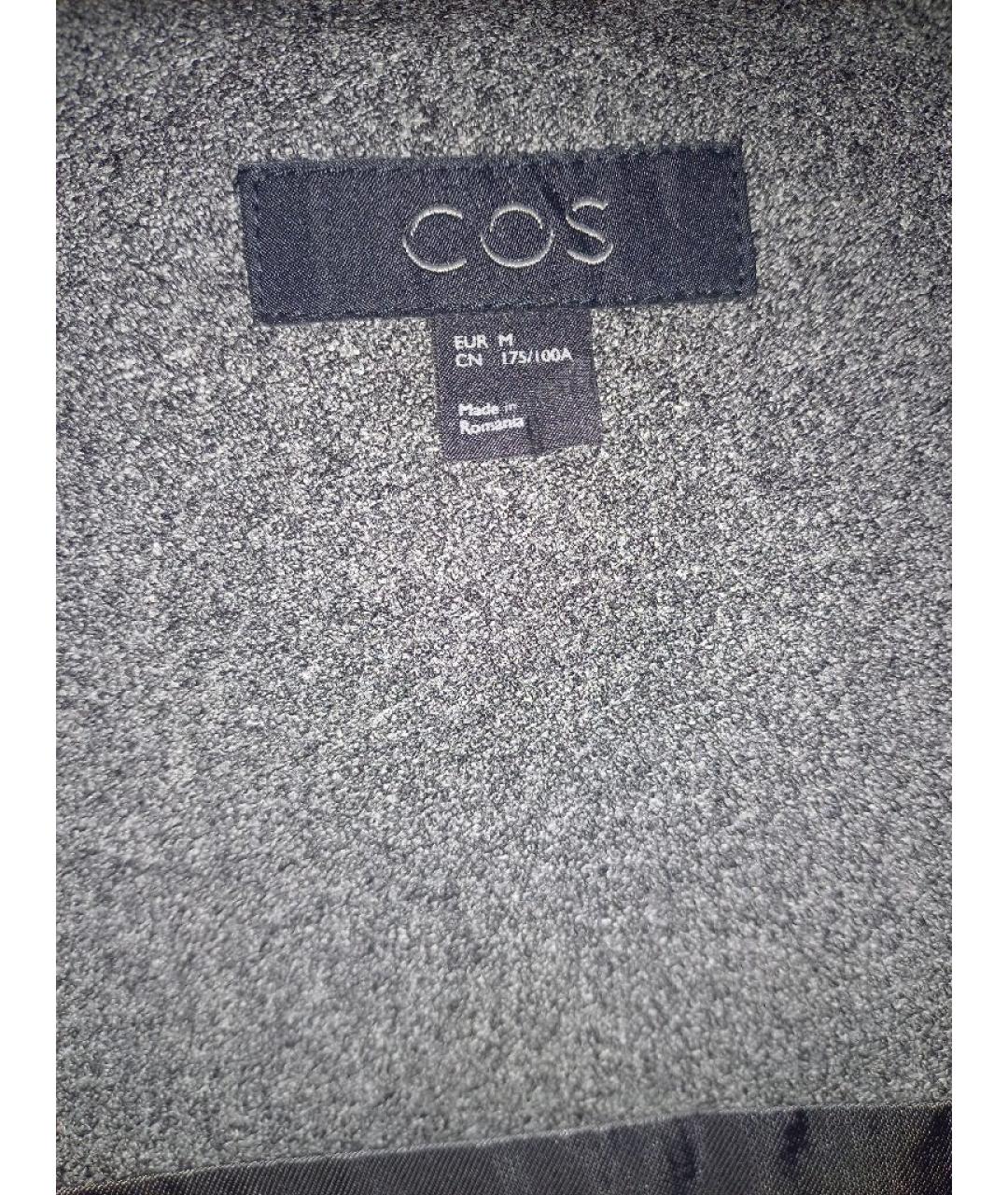 COS Антрацитовая шерстяная жилетка, фото 3