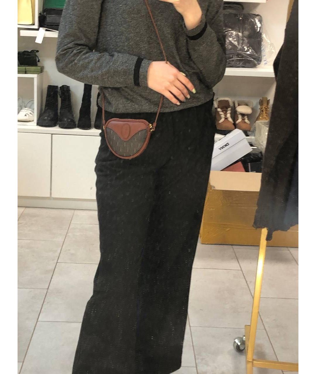 SAINT LAURENT Коричневая сумка через плечо, фото 6