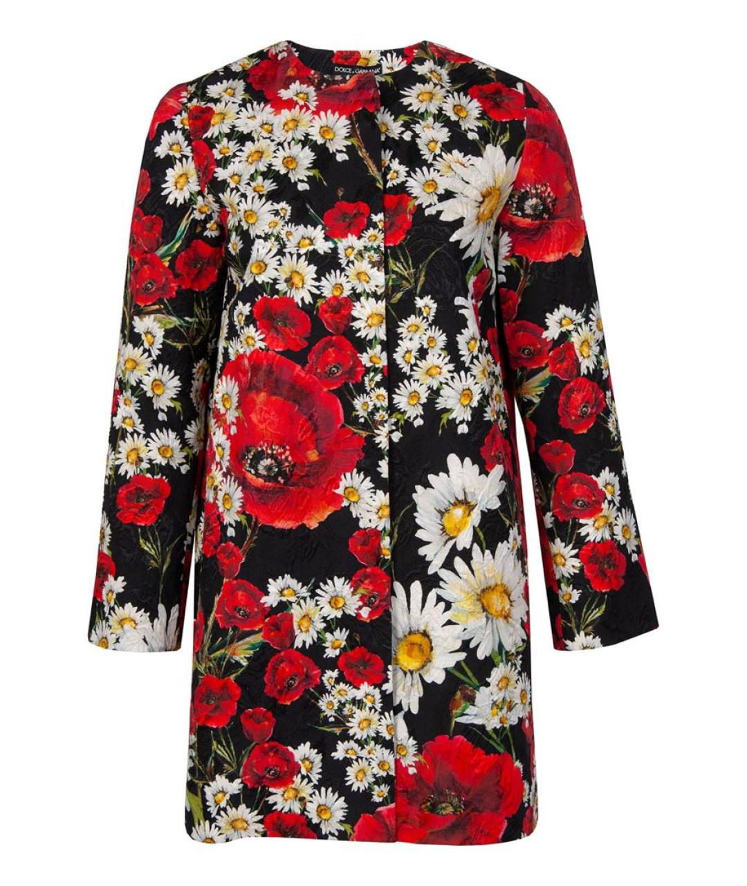 DOLCE&GABBANA Мульти пальто, фото 1