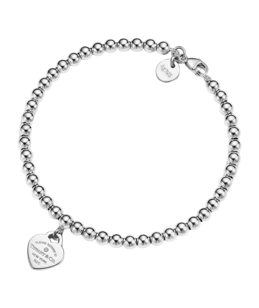 TIFFANY&CO Серебрянный серебряный браслет, фото 1