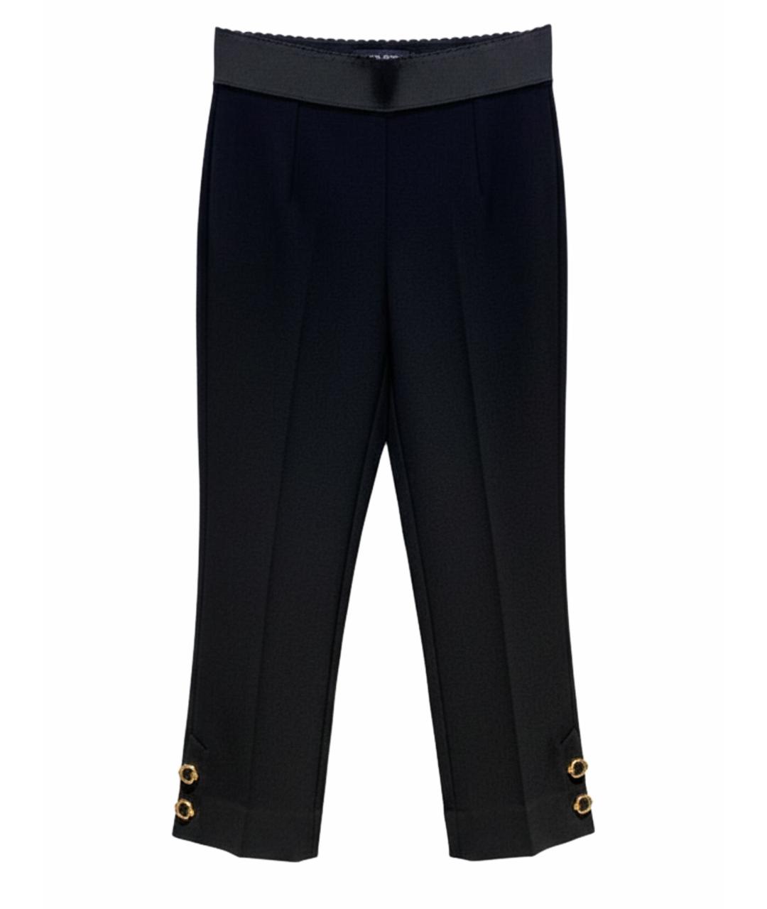 DOLCE&GABBANA Черные брюки узкие, фото 1