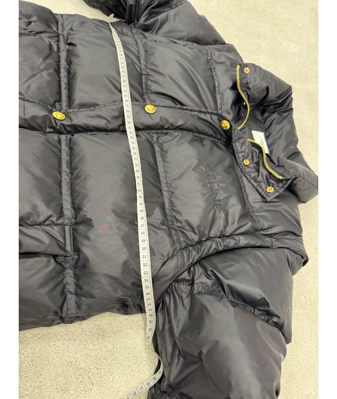 CELINE Черный пуховик, фото 5