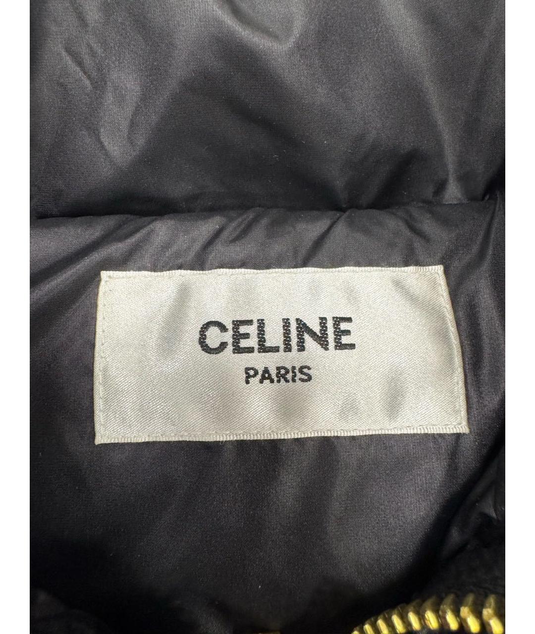 CELINE Черный пуховик, фото 3