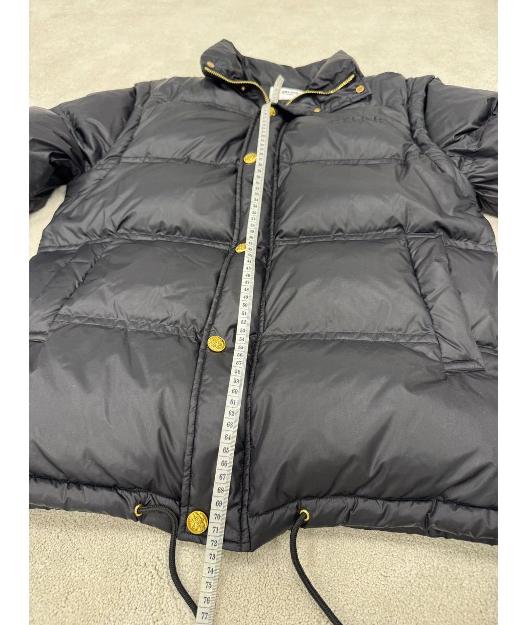 CELINE Черный пуховик, фото 6