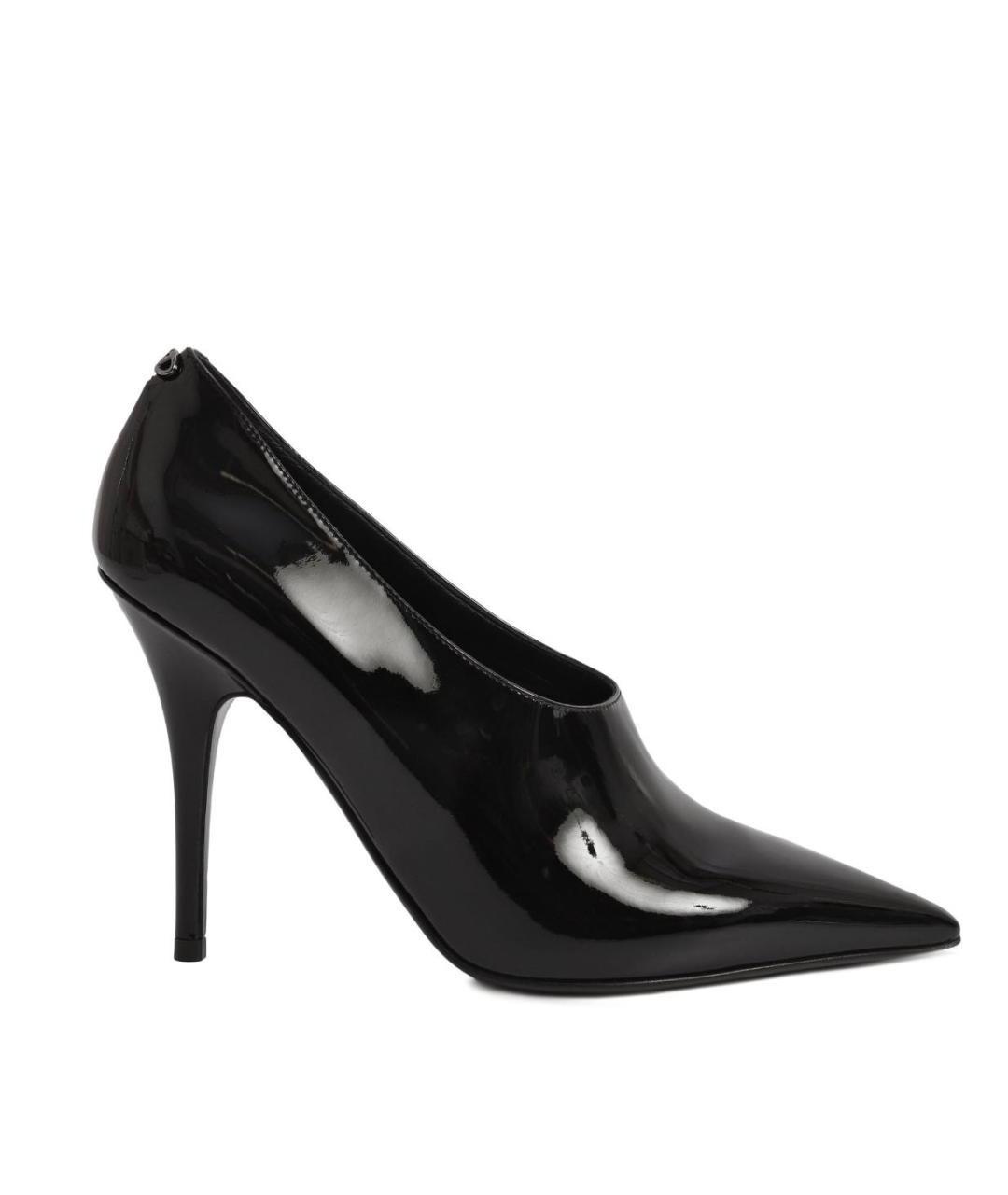 VALENTINO Черные ботильоны из лакированной кожи, фото 1