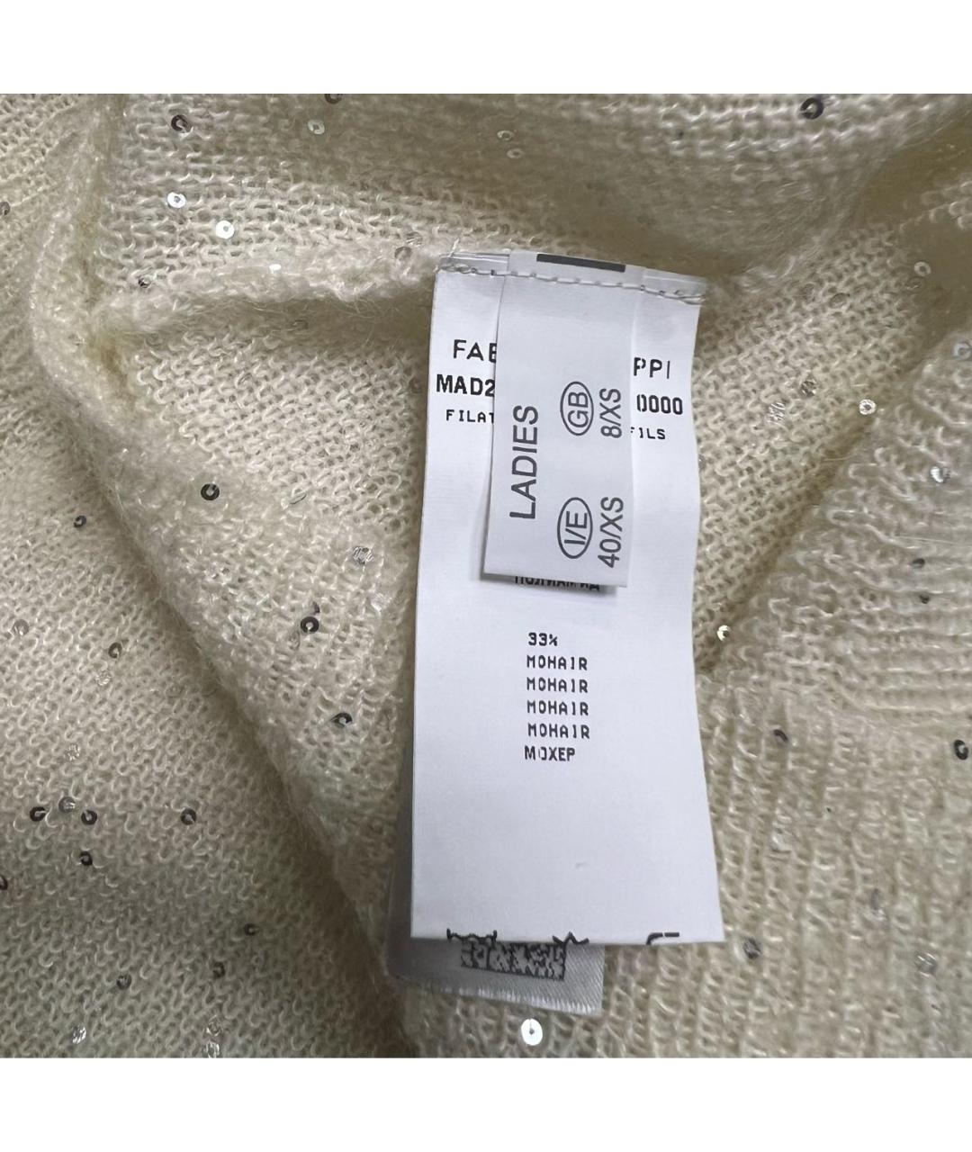 FABIANA FILIPPI Бежевый шерстяной джемпер / свитер, фото 5