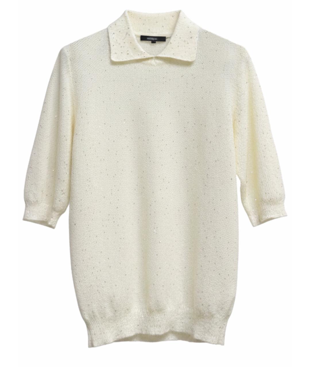 FABIANA FILIPPI Бежевый шерстяной джемпер / свитер, фото 1