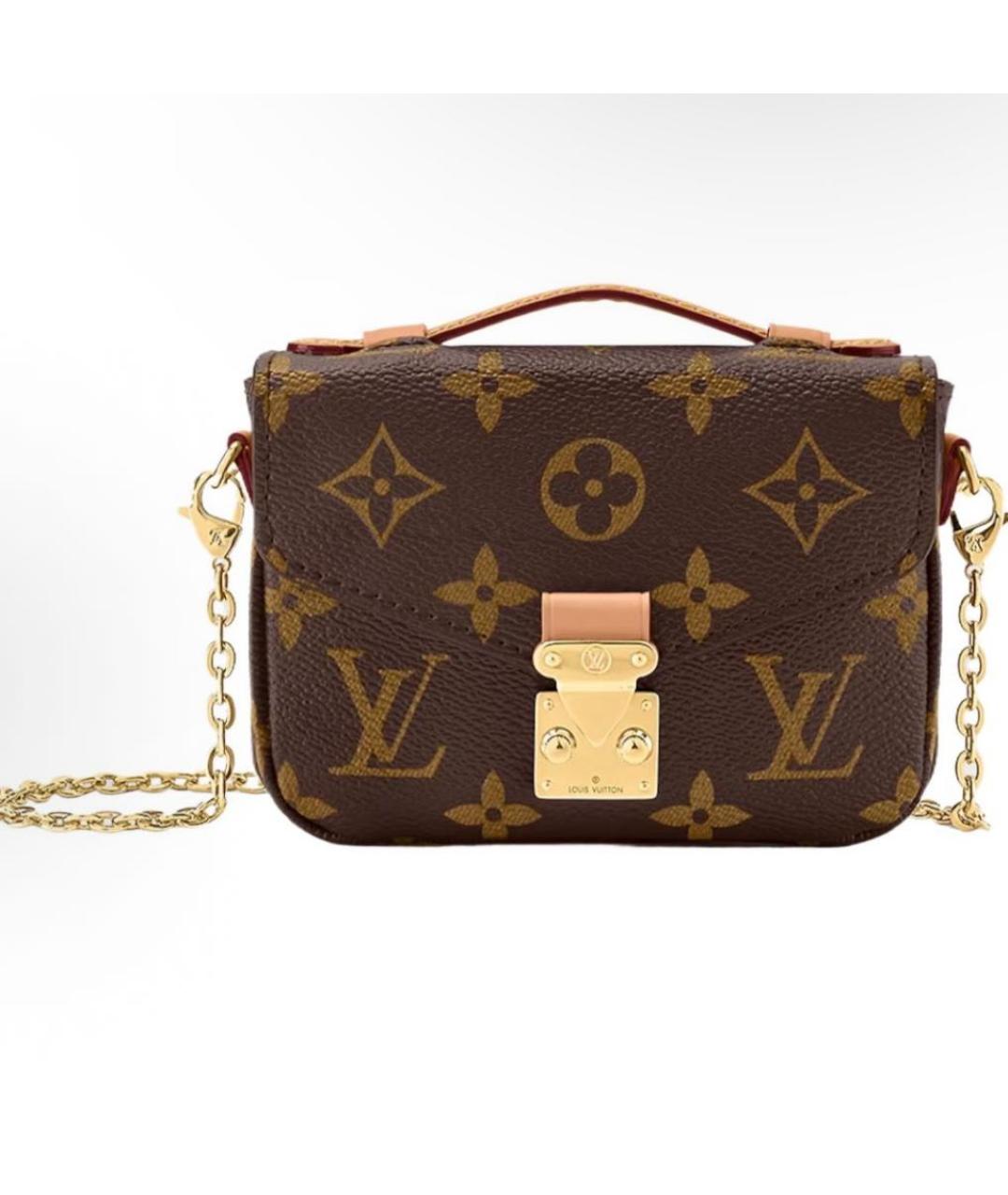 LOUIS VUITTON Коричневая сумка через плечо, фото 5