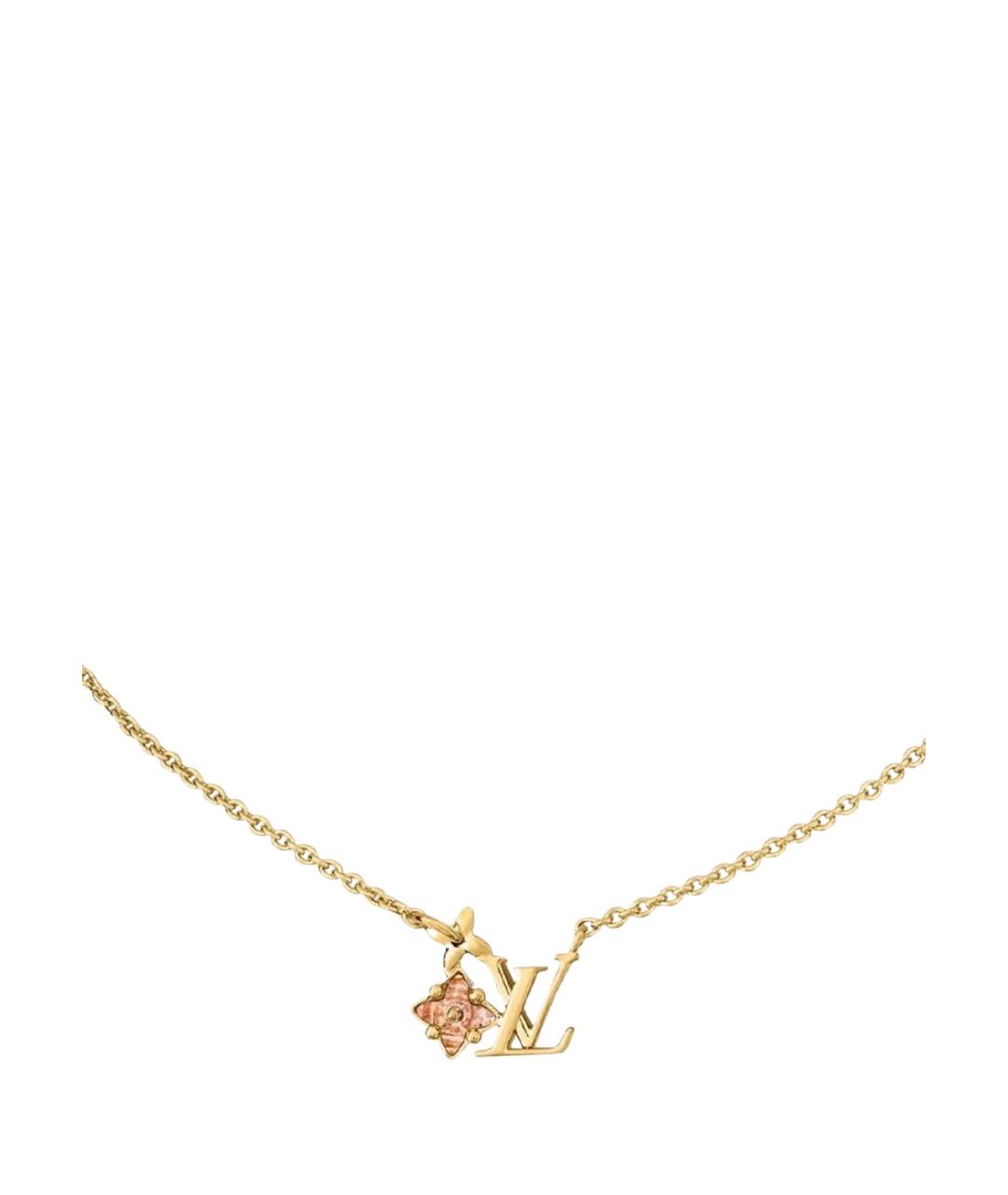 LOUIS VUITTON Золотой металлический кулон, фото 1