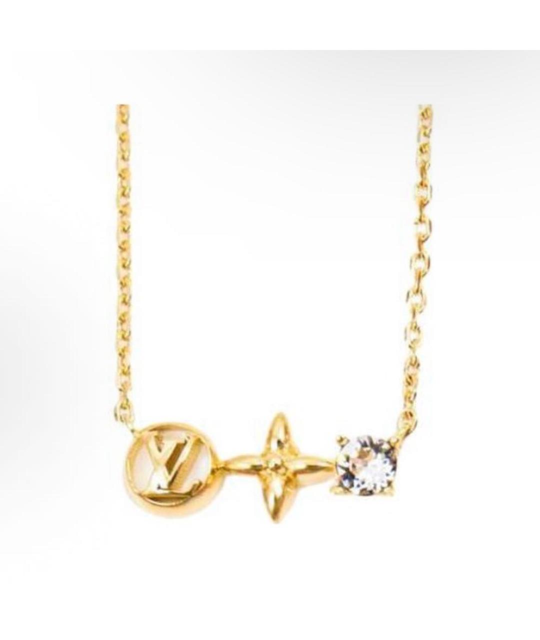 LOUIS VUITTON Золотой металлический кулон, фото 4