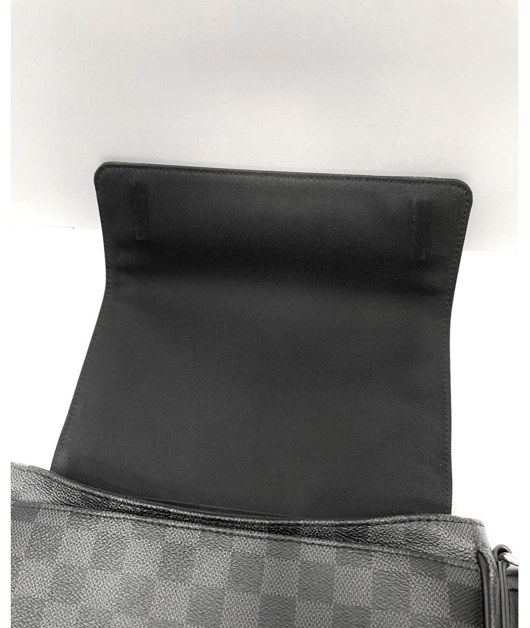 LOUIS VUITTON Черная сумка на плечо, фото 6