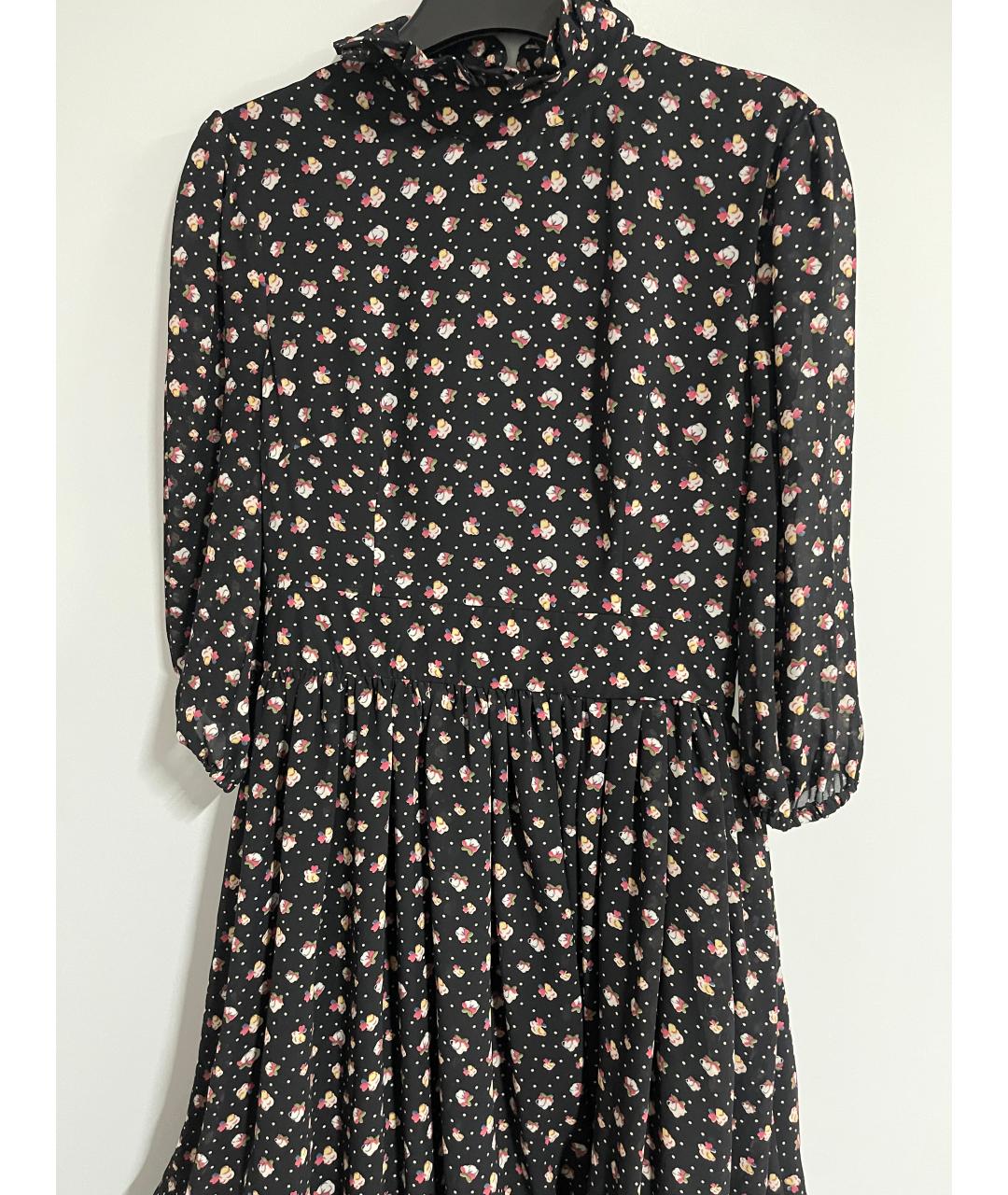 ULYANA SERGEENKO Мульти шелковое вечернее платье, фото 3