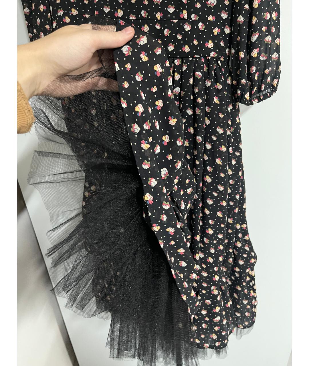 ULYANA SERGEENKO Мульти шелковое вечернее платье, фото 4