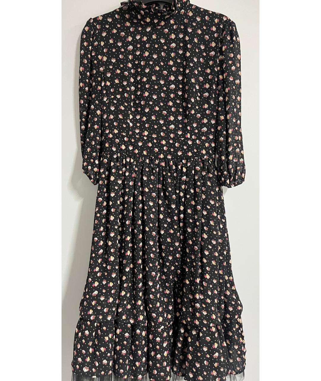 ULYANA SERGEENKO Мульти шелковое вечернее платье, фото 7