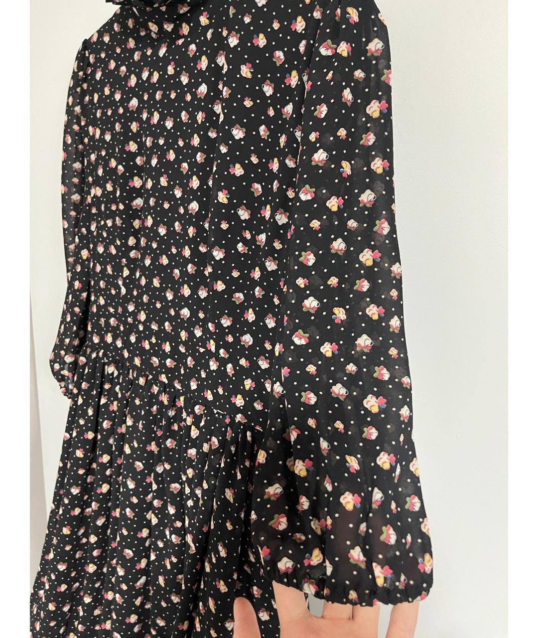 ULYANA SERGEENKO Мульти шелковое вечернее платье, фото 2