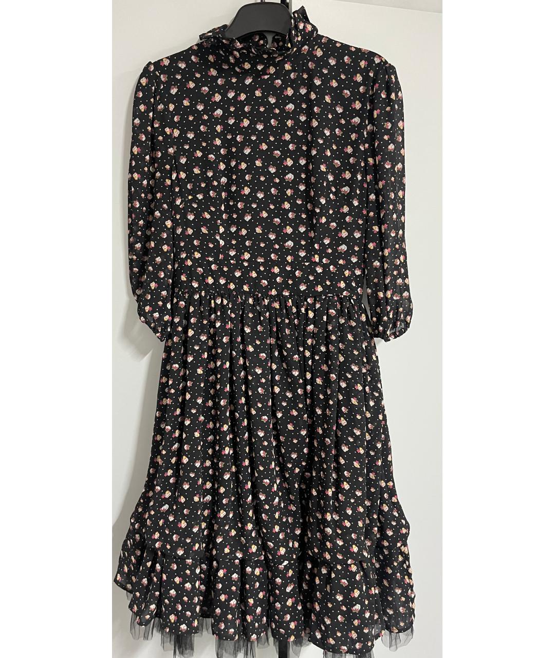 ULYANA SERGEENKO Мульти шелковое вечернее платье, фото 10