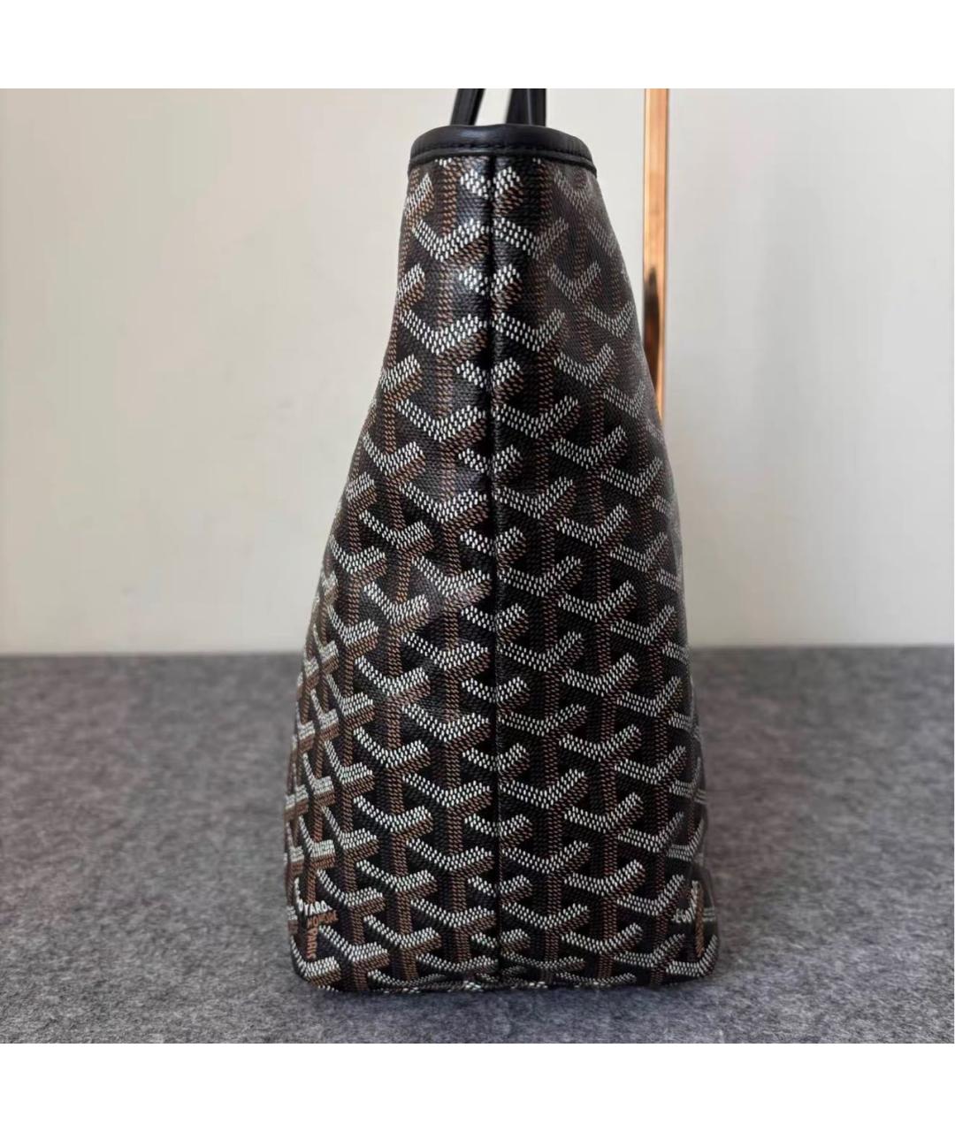 GOYARD Черная сумка тоут, фото 3