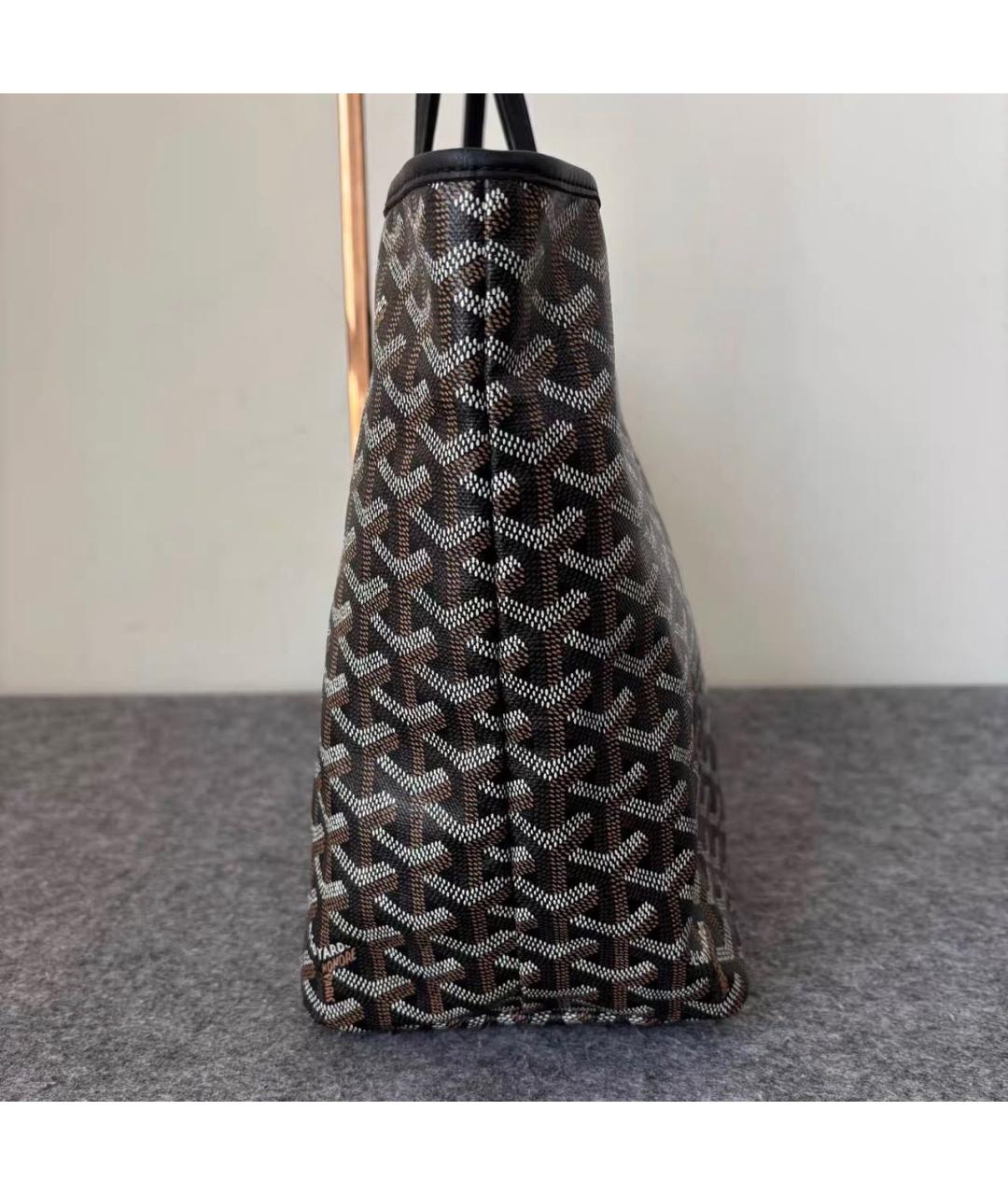 GOYARD Черная сумка тоут, фото 4