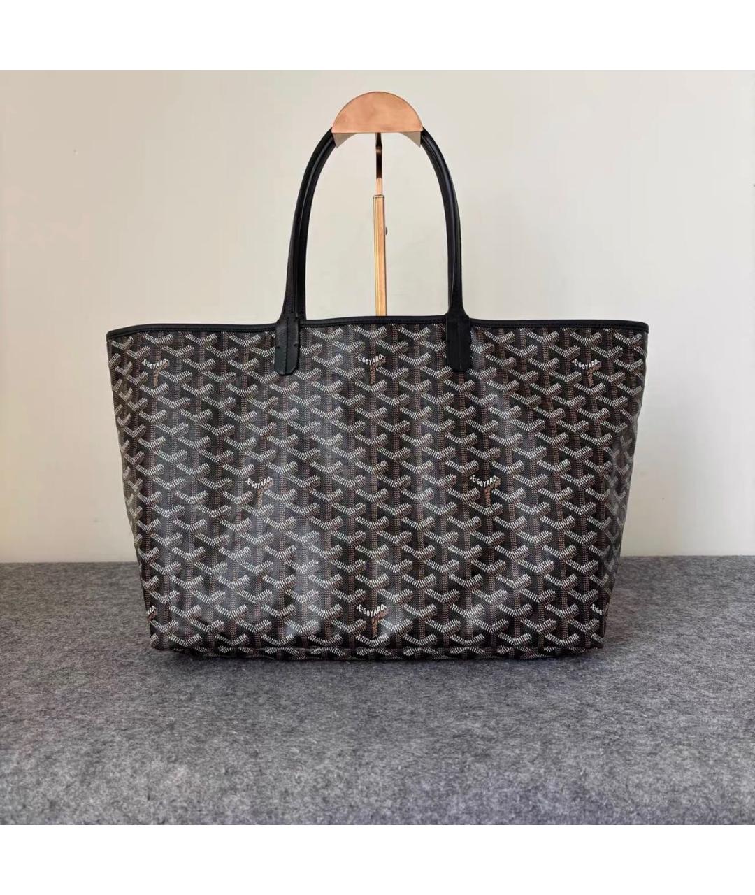 GOYARD Черная сумка тоут, фото 2