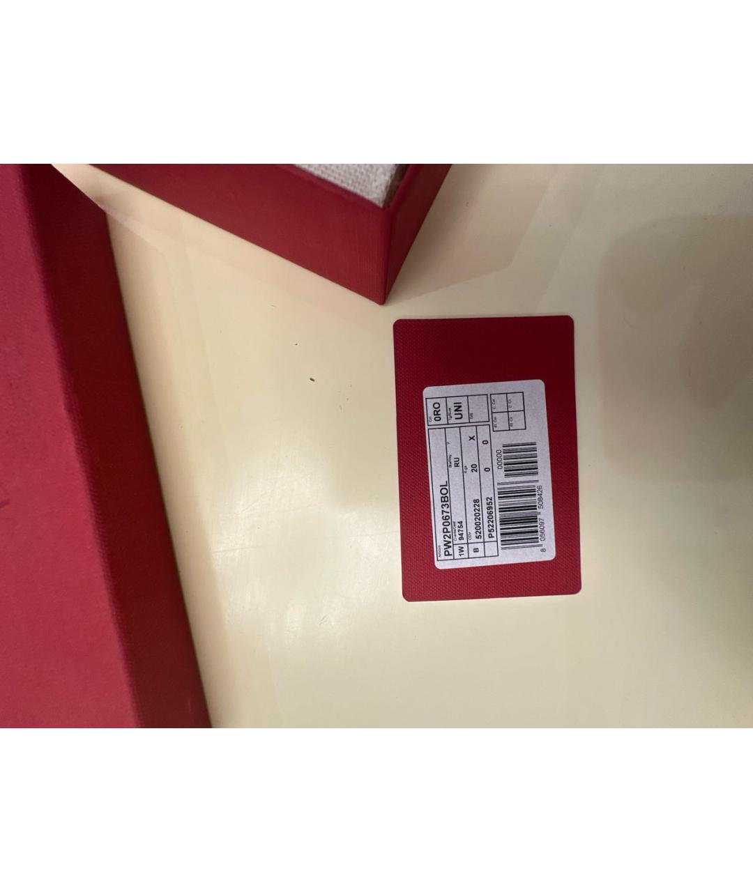 VALENTINO Красный кожаный кардхолдер, фото 6