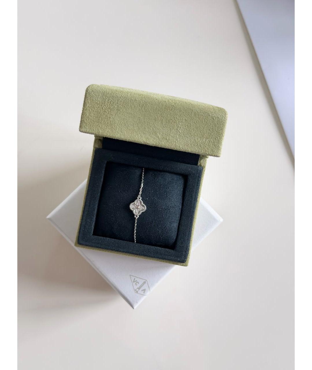 VAN CLEEF & ARPELS Серебрянный браслет из белого золота, фото 2