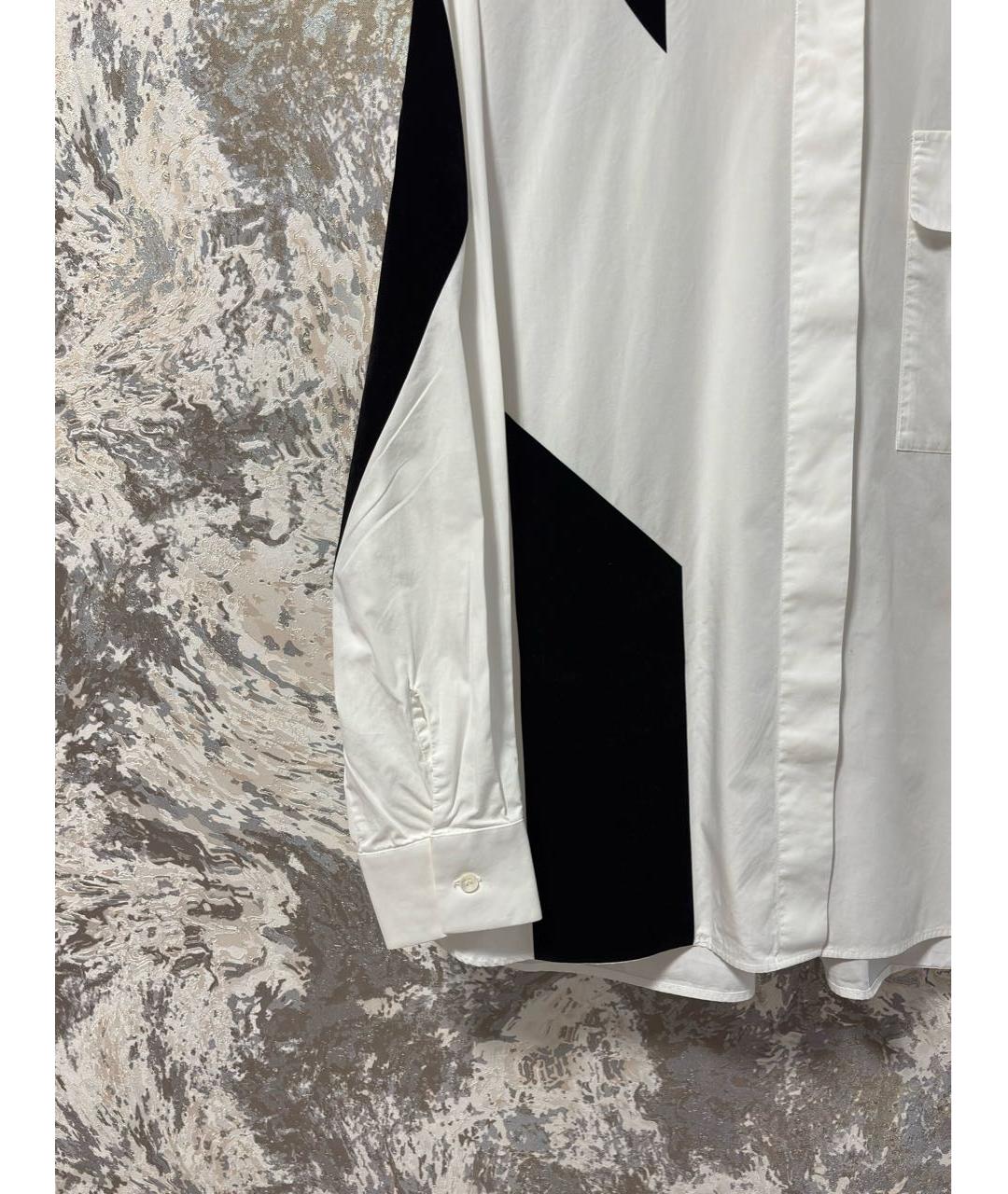 MAISON MARGIELA Белая хлопковая рубашка, фото 4