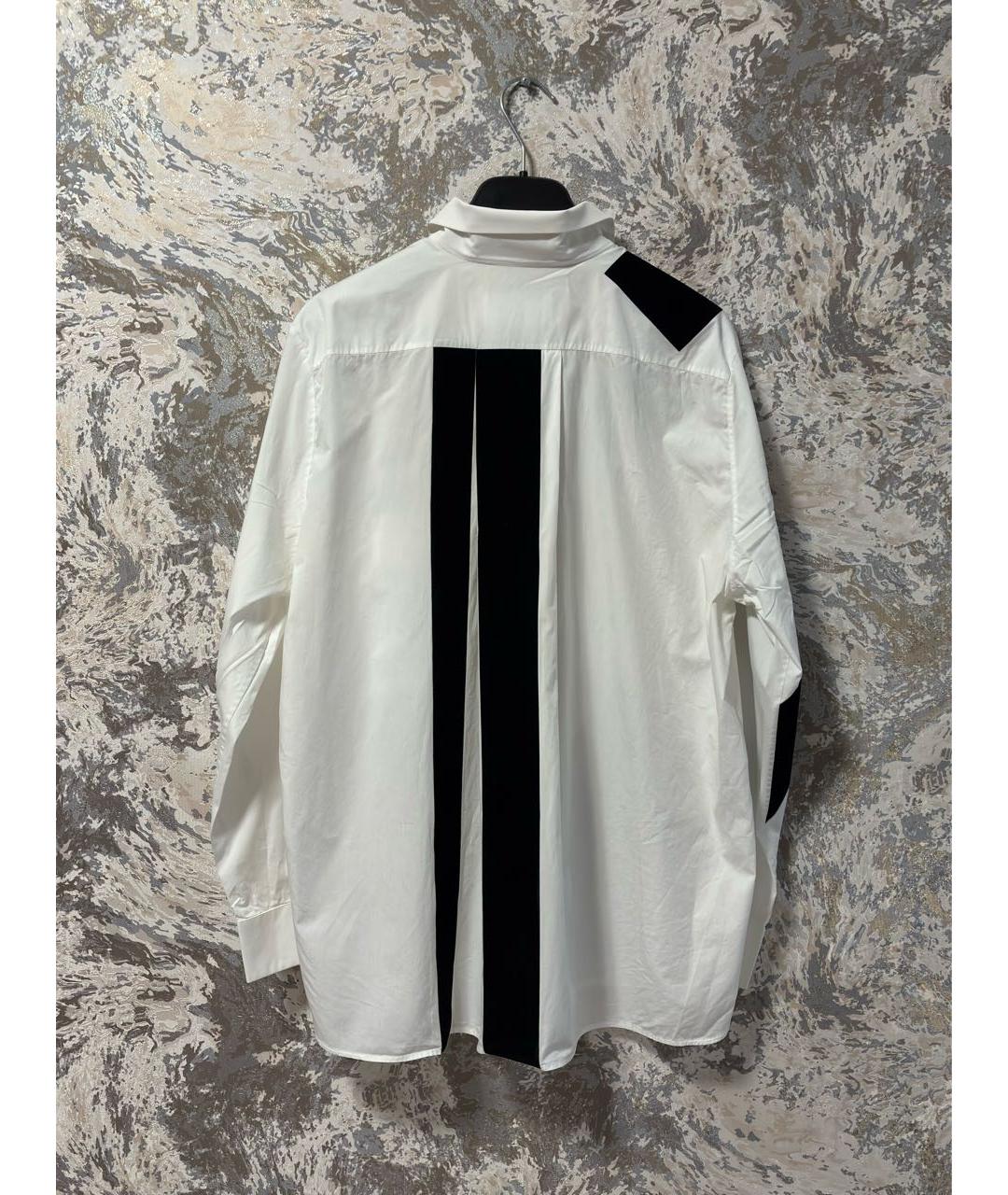 MAISON MARGIELA Белая хлопковая рубашка, фото 6