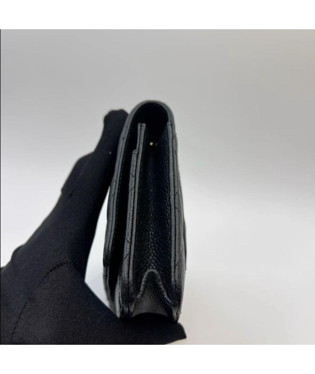 CHANEL Черная кожаная сумка через плечо, фото 4