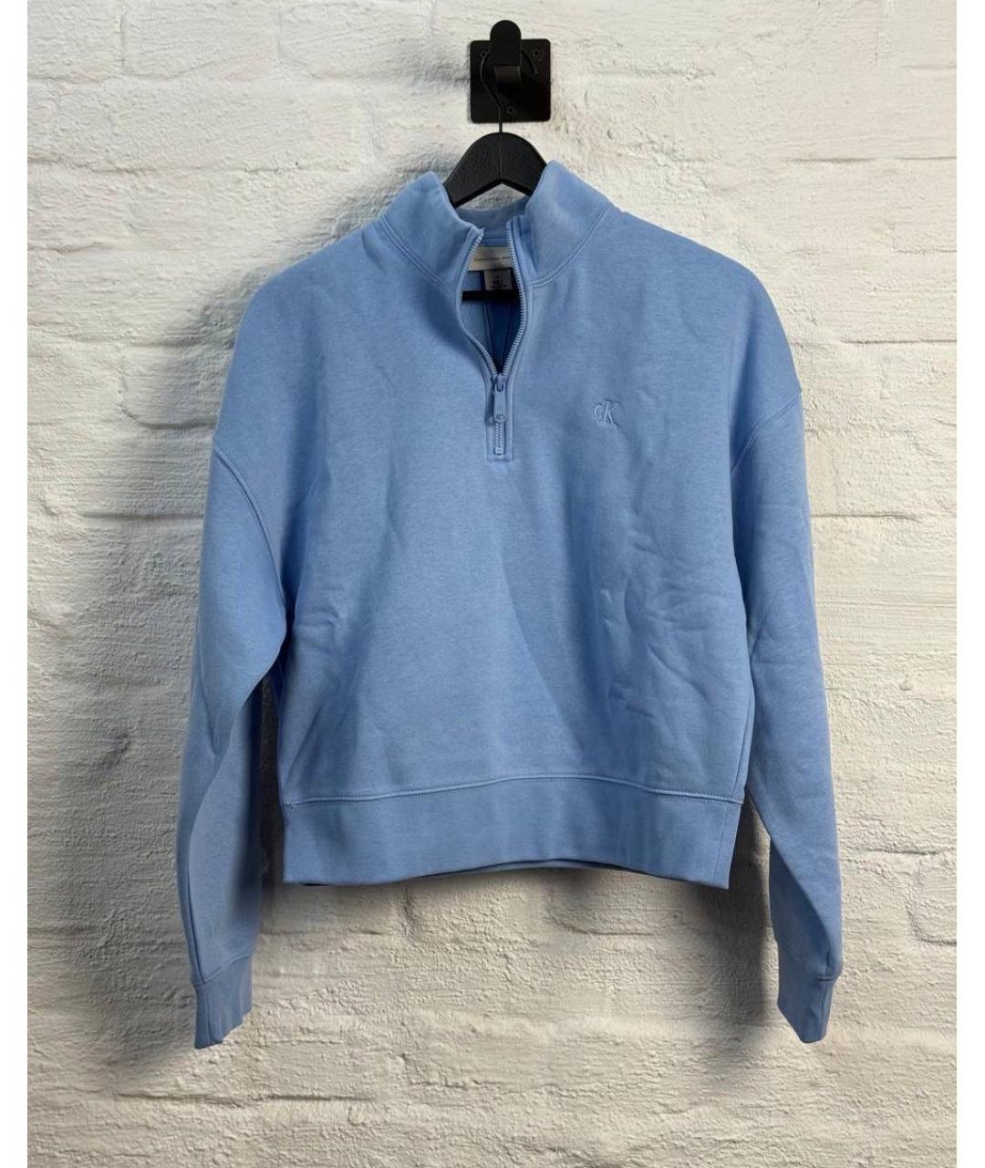 CALVIN KLEIN Голубой хлопковый спортивные костюмы, фото 7