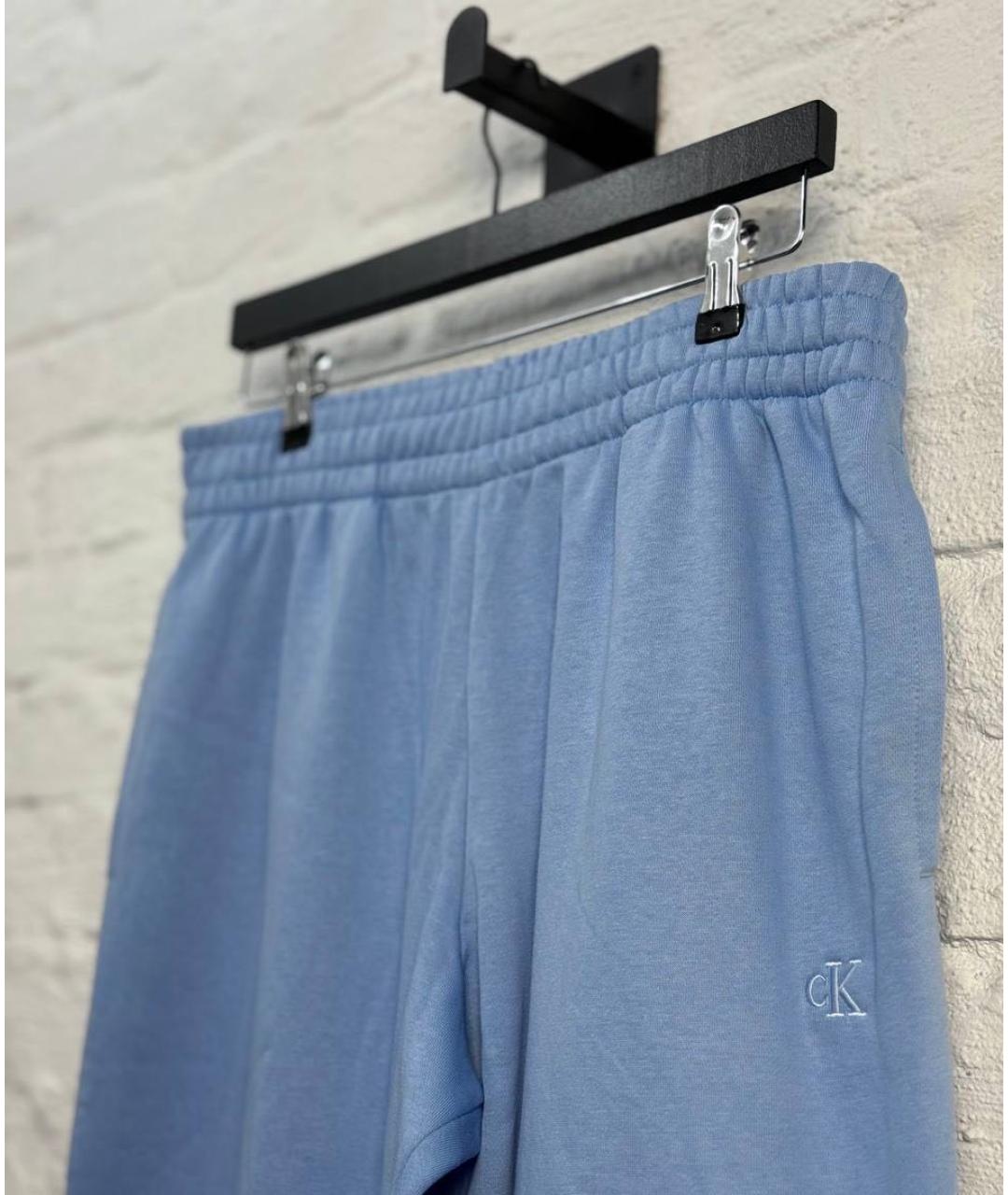 CALVIN KLEIN Голубой хлопковый спортивные костюмы, фото 4